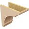 Ekena Millwork 7"W x 14"D x 14"H Classic Hughes Rough Cedar Woodgrain TimberThane Corbel, Primed Tan CORUR07X14X14HUGRCPR - alternate 6